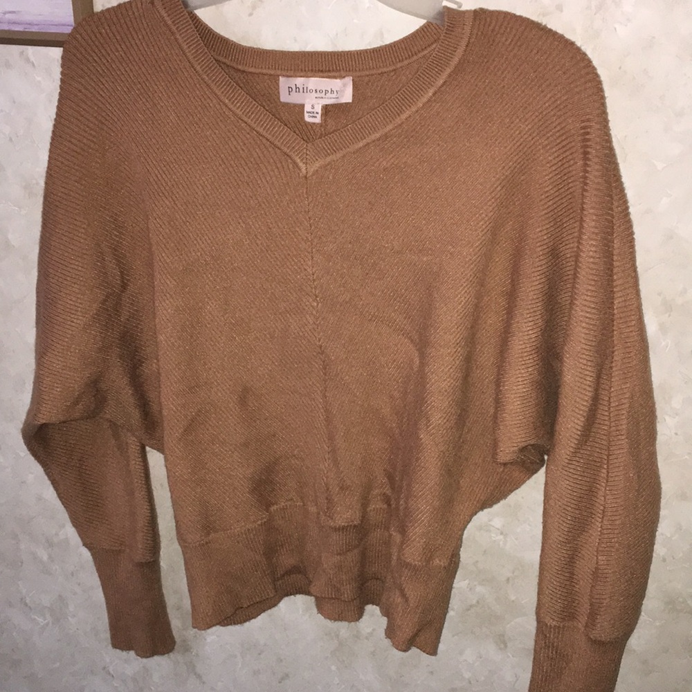Caramel Sweater Top